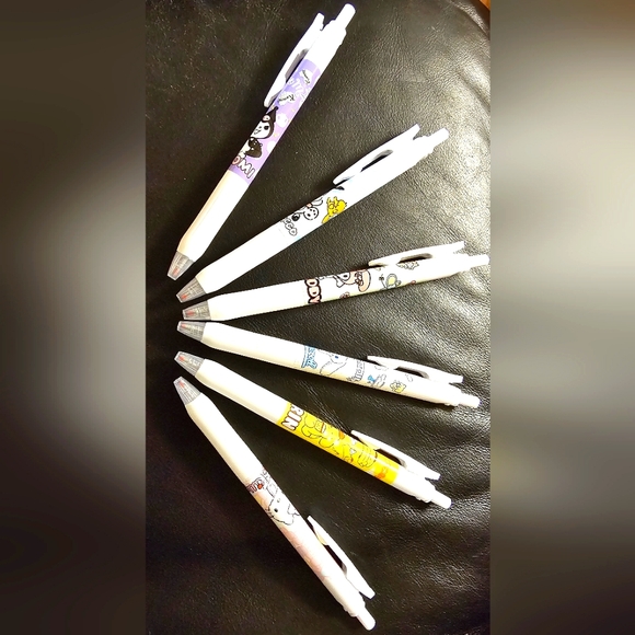 Sanrio Characters Gel Pen Set of Six New in package - Picture 1 of 7